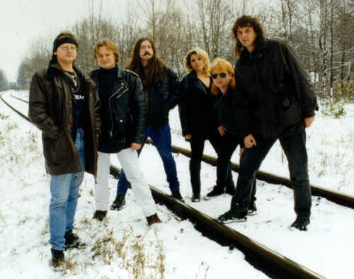 Promo fotografie k CD Maso z telat / listopad 1999